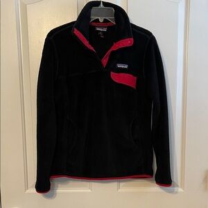 Patagonia Polartec fleece snap pullover, Women’s Medium, EUC!